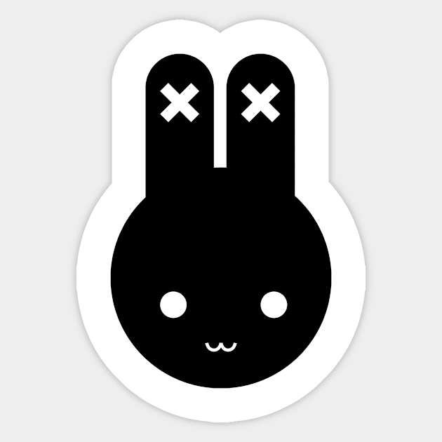 Minimalist Bunny Sticker by oliverandspencer